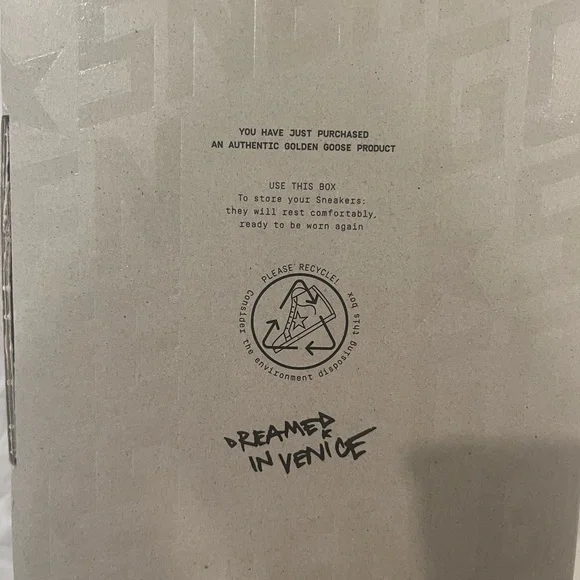 Golden Goose Zebra Print Sneakers with Gray Laces - Picture 11 of 12